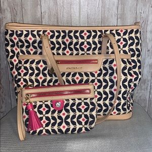 NWOT Spartina 449 purse and wristlet